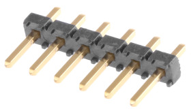 Złącze szpilkowe 6-pinowe raster: 2.54mm -rzędowe Samtec Przewlekany 3.0A