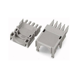 WAGO 769-1607 Snap-on Type Strain Relief Housing 7-pole Grey