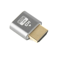 ADAPTER HDMI VGA 4K DUMMY EMULATOR MONITORA