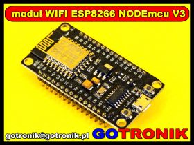 Moduł WIFI ESP8266 NodeMcu V3