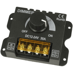 Ściemniacz LED DIMMER 30 A 12 - 24 V DC