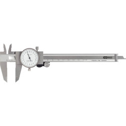 KS Tools 300.0547 Dial Vernier Calliper, &#x2B;/- 0,02