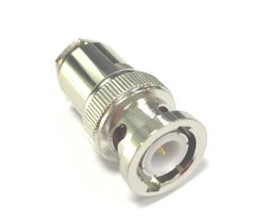 Złącze koncentryczne Montaż na kablu Męski 50Ω typ złącza Złącze BNC 4GHz, zaciskane typ kabla Koncentryczny