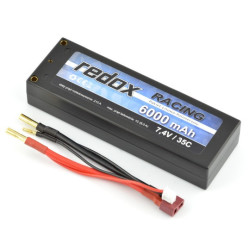 Pakiet Li-Pol Redox Racing 6000mAh 35C 2S 7,4V