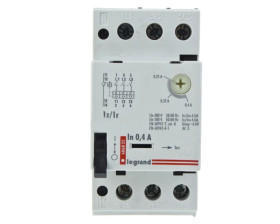 Wyłącznik silnikowy 3P 0,09kW 0,25-0,4A M 250 1R/1Z 0,4 606822