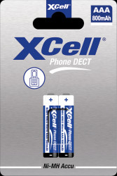 148194 NiMH rechargeable battery, AAA (Micro), 800 mAh, pack of two