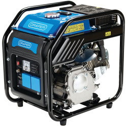 Draper 95204 Petrol Open Frame Inverter Generator, 2800W