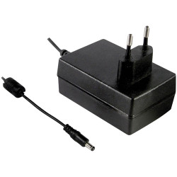 Mean Well GST36E12-P1J Universal fixed 12V 3A PSU Europlug 36W Level VI