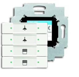 Busch-Jaeger 6127/01-884 2CKA006117A0207 Moduł wejściowy biały, biały 1 szt.