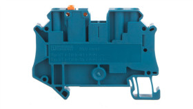 Złączka Przelotowa 3-Przewodowa Z Odłącznikiem Nożowym 4Mm2 Niebieska Ut...