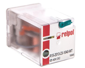 Przekaźnik przemysłowy 3P 10A 40V DC AgNi R15-2013-23-1040-WT 855313