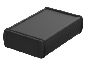 Obudowa ogólnego użytku Aluminium szerokość zew. 42 mm długość zew. 108 mm wys. zew. 42 mm Bopla IP65 Czarny