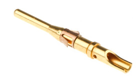 Końcówka pinowa Męski Lutowane 26.19mm Montaż na kablu 16 AWG