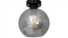 Lampa Sufitowa Sofia Smoked 1Xe27 Mlp6574 Milagro