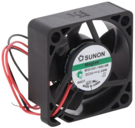DC axial fan, 5 V, 30 x 30 x 10 mm, 9.34 m³/h, 23 dB, vapo, SUNON MF30100V1-1000U-A99