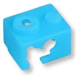 Osłonka Silikonowa MK8 MK7 MK9 Blok Grzejny Drukarka 3D 20x20x10mm do 280°C