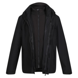 Kurtka, TRA143, rodzaj Męski, Xtra Xtra Xtra Large, Czarny