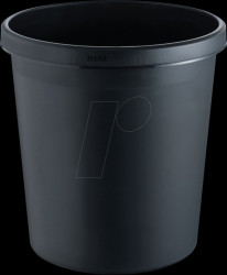 H6105895 Waste paper basket 18 litres, black