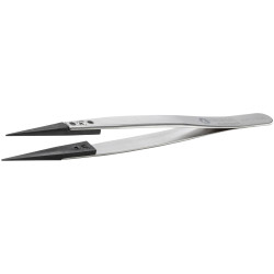 Ideal Tek 259CFR.SA.1.IT Tweezers ESD Scratch-Proof 130mm Replaceable Tip
