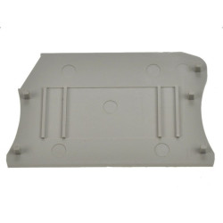 Pokrywa koncowa DK4C-TF(5x20) do zlaczek na szyne DIN,szary Dinkle