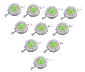 Opencircuit 1W green power led 110 ° - 10pcs