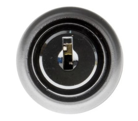 Wyłącznik kluczykowy, 3-pozycyjny, 6A, IP65, Ø 22mm, RS PRO