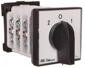 Łącznik krzywkowy 2-0-1 3P 40A na szynę IP65 Łuk 40-74 924049