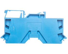 Złączka szynowa 2-przewodowa 35mm2 niebieska 285-604 /15szt./