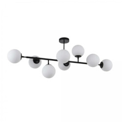 Lampa wisząca Dorado czarna 8xE14 Light Prestige