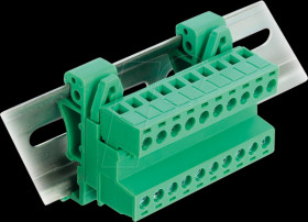 66082 Terminal Block Set, DIN Rail 10 pin