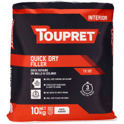 Toupret TTREB9101GB Quick Dry Filler 10kg