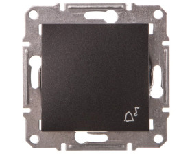 ASFORA Przycisk dzwonek bez ramki antracyt EPH0800171