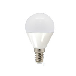 Żarówka LED kulka 7W 500lm E14 3000K obudowa plastikowa klosz matowy Tris