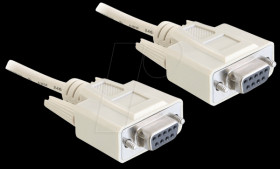 84169 Cable serial 9 Pin, Bu/Bu, 3m