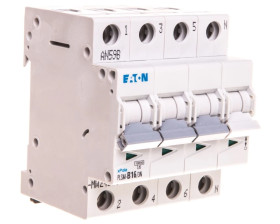 Wyłącznik nadprądowy 3P+N B 16A 10kA AC PLSM-B16/3N-MW 242517