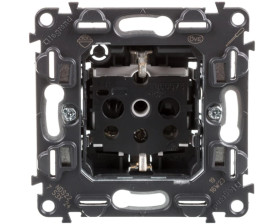 VALENA ALLURE Gniazdo pojedyncze z/u z przesłoną 753024