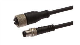 Złącze Do Samokonfekcjonowania M12 Żeńskie 3-Pinowe Proste M8 Męskie 3-Pinowe...