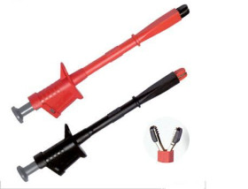 Zacisk krokodylkowy 20A izolowany Czarny/czerwony Chauvin Arnoux