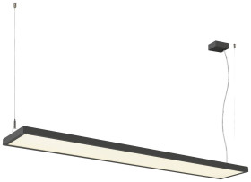 Lampa sufitowa, podwieszana SLV WORKLIGHT PRO 150 1007471 59 W czarny