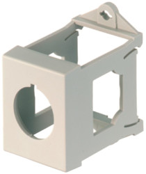 DIN rail adapter, (L x W x H) 35 x 41 x 56 mm, for M22, 216400