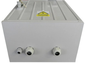 Rozdzielnica licznikowa, złącze pomiarowe TAURON na słup + listwa zaciskowa ZP40x60-1P3F-0_LZ-RB_0M-S