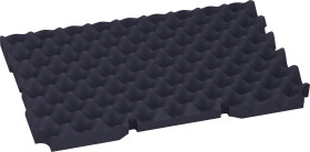 Wyściółka dna Tanos 83000916 Wymiary: (D x S x W) 164 x 258 x 10 mm