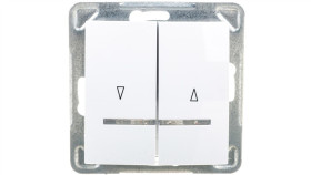 Impresja Łącznik Żaluzjowy Z Podświetleniem Biały Łp-7Ys/M/00