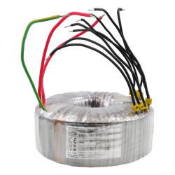 Transformator toroidalny 250VA Indel TSTL 250/002 230V (390V-0-390V, 3.15V-0-3.15V, 6.3V) do wzmacniaczy lampowych