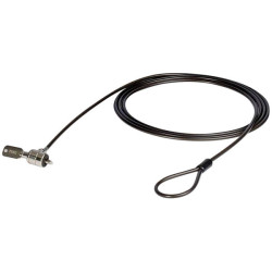 LINDY 21150 Laptop Security Lock Key Lock Silver Metal 2M Cable Length