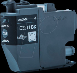 LC3211BK Ink - Brother - black - LC3211 - original