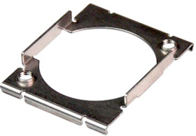 Mounting frame for D-size panel connector, MFD