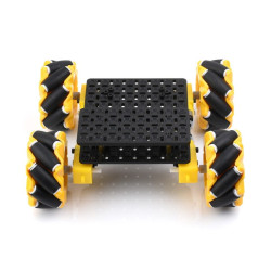 Podwozie robota mobilnego serii Robot-Chassis-S wyposażony w koła Mecanum dla Raspberry Pi Jetson Nano