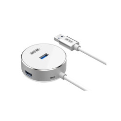 HUB USB 3.0 4-port. Aluminiowy Unitek Y-3197