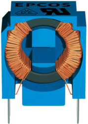Data line choke, radial, 10 µH, 100 mA, B82791H0015A025